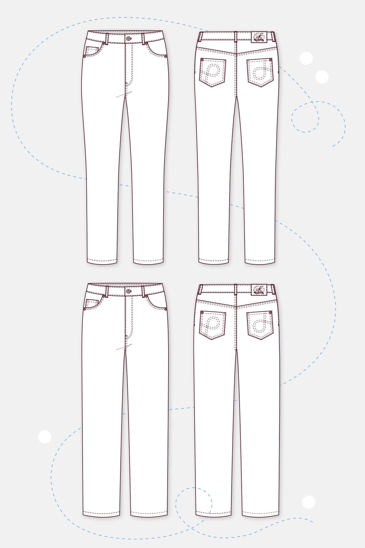 Pattydoo Jeans #3 & Jeans #4