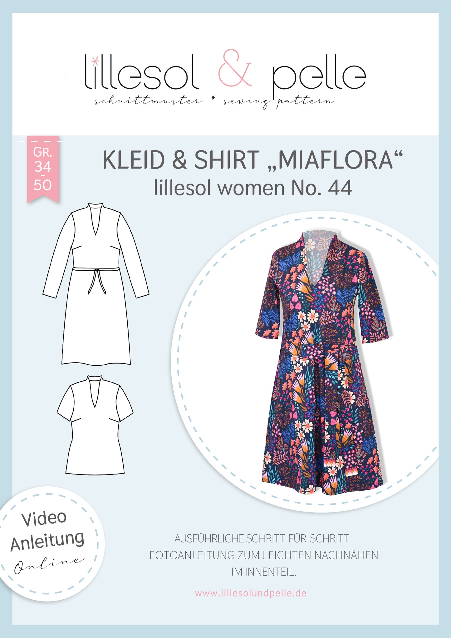 Lillesol und Pelle No.44 Kleid & Shirt Miaflora